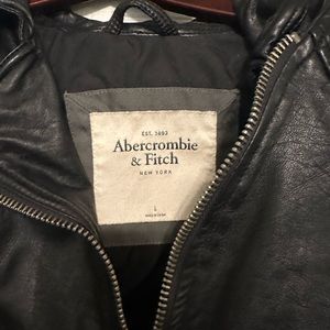 Abercrombie & Fitch Fake Leather Moto Jacket